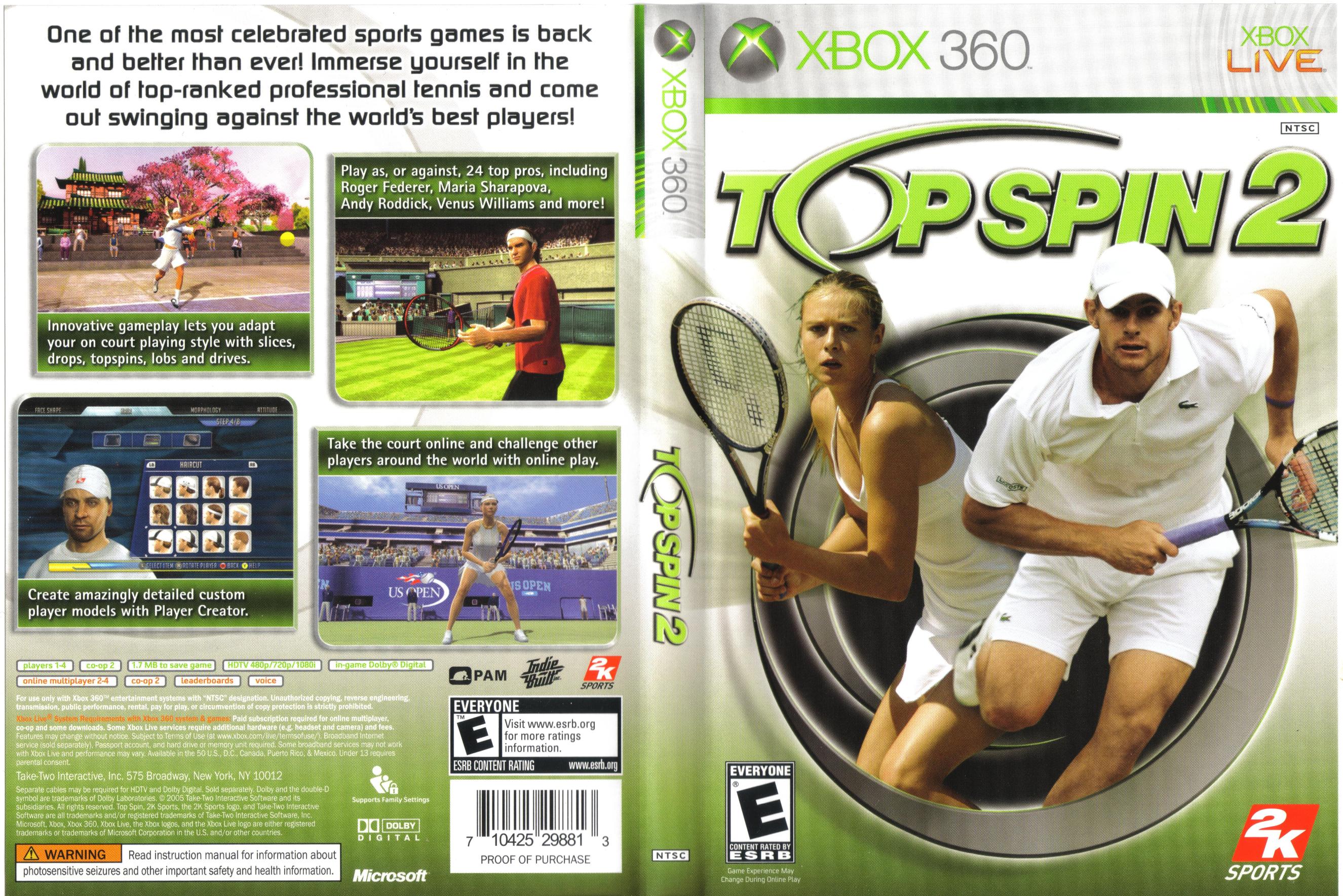 Top Spin 4 Xbox 360 обложка. Spin2win CD. Top Spin логотип.